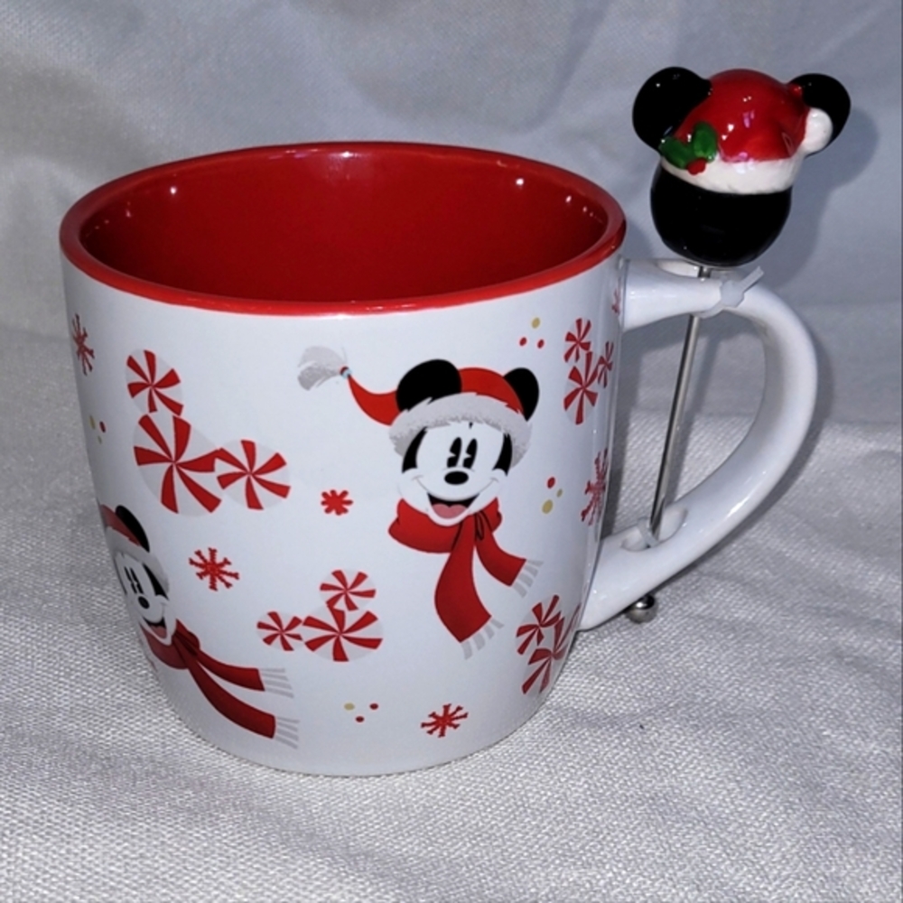 Disney Mickey Coffee Cup with Stirrer